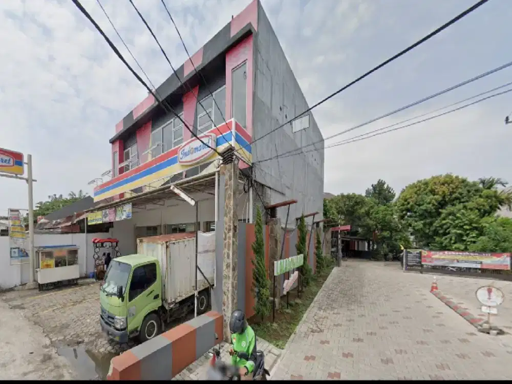 DiKontrakan 3 Ruko Nyatu 21/2 Lt Dpn Perum Eks Indo Luas Strategis Murah Nego