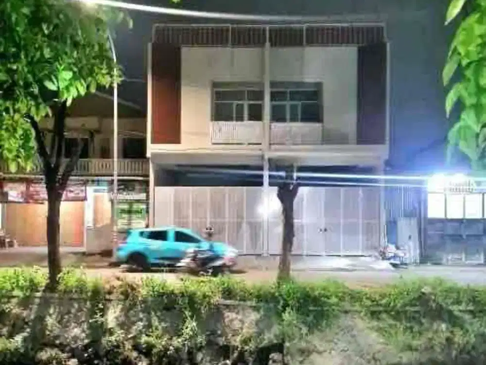 Dijual ruko 3 lantai raya gunung anyar sawah lokasi rame dari pagi sampai malam