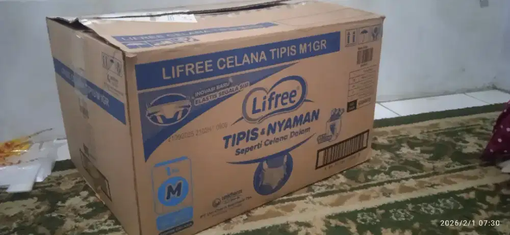 Lifree popok celana dewasa 1 dus isi 48