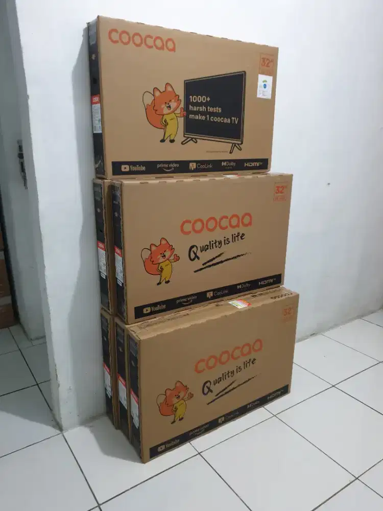 COOCAA SmartTV Digital 32 inch. Gres, bisa Cod + Setting