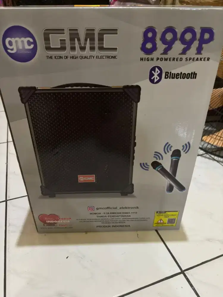 SPEAKER PORTABLE GMC 899P UK 6 INCH