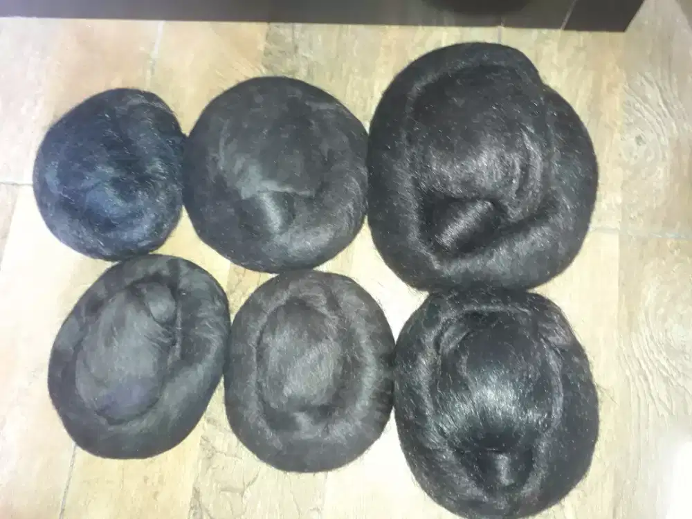 sanggul anak dan dewasa bekas