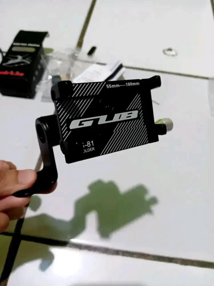 Holder Gub G81 model jepit + Bracket (baru)