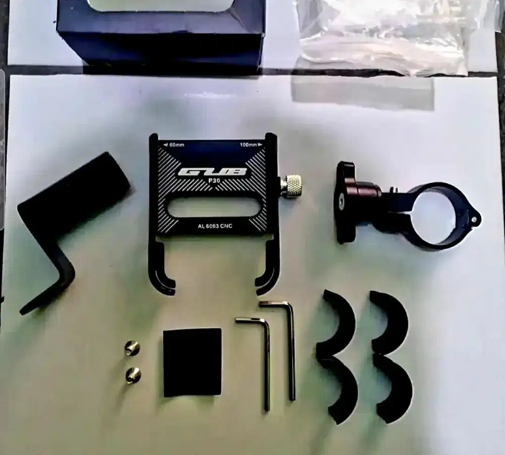 Holder GUB P30 + Bracket (Barang baru)