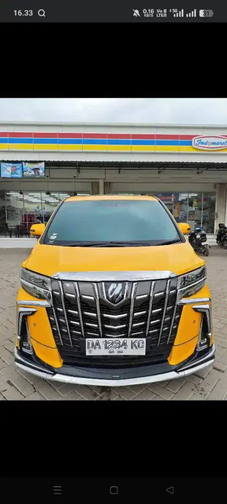 Djual Toyota Alphard tahun 2012 SDH SDH kaya 2024