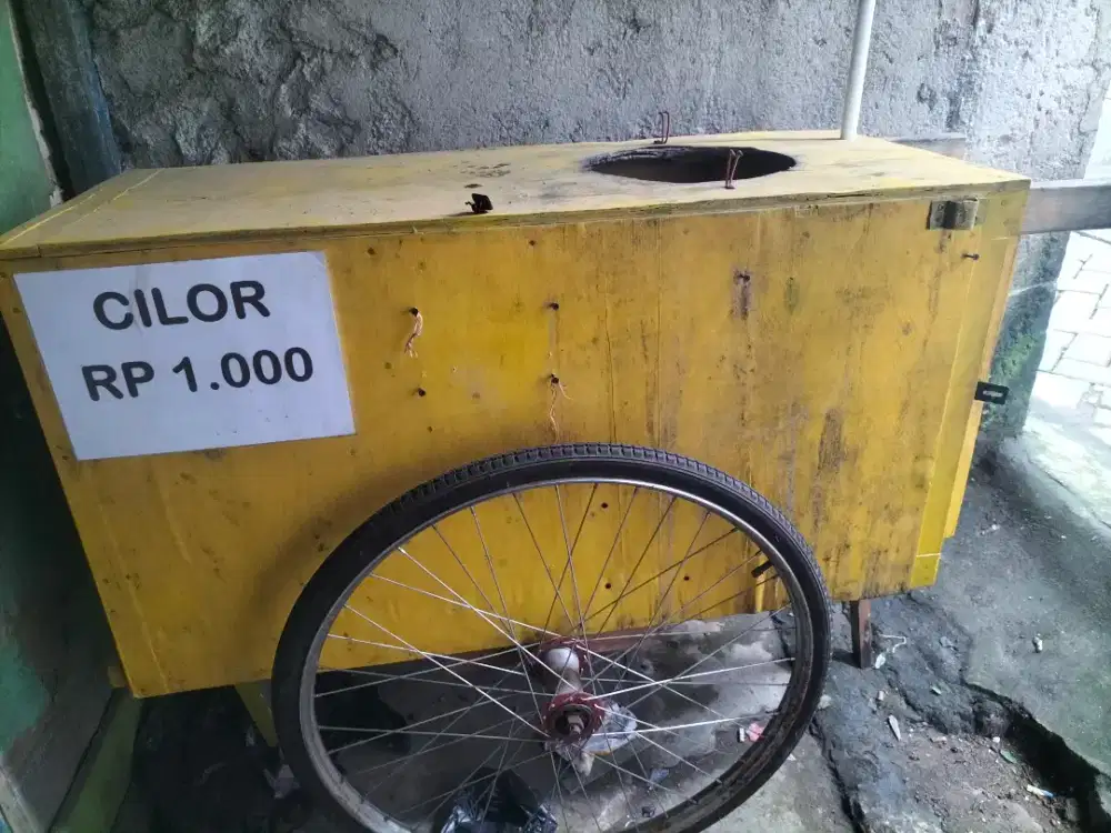 Jual cepat gerobak bekas