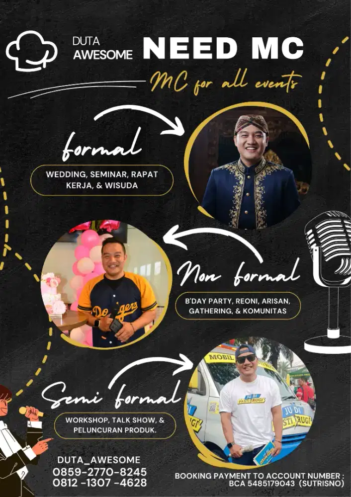 MC (Master Of Ceremony)