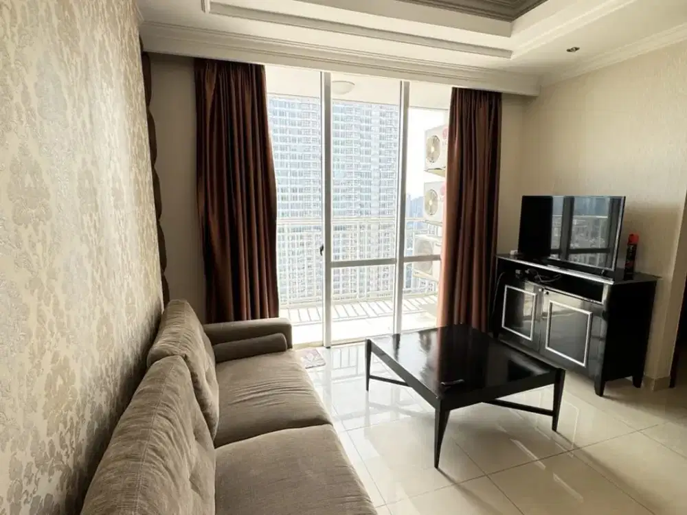 Disewakan Apartemen Denpasar Residence Location in South Jakarta – 2 BR Modern Fully Furnished