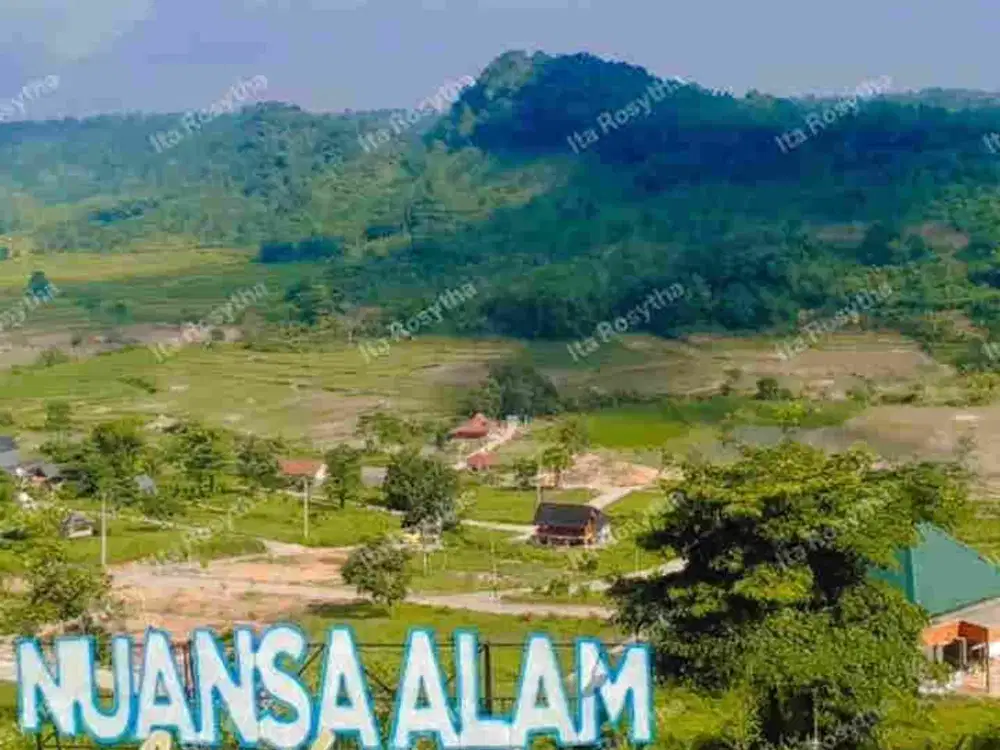 Di Jual Tanah Kavling Wisata Ada Water Park nya, Udaranya sejuk Deket Via Toll jakarta.