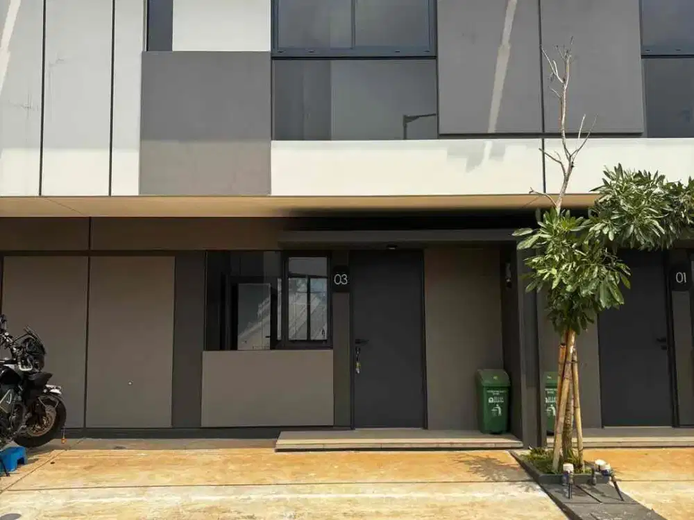 Disewa rumah include AC di Park Serpong harga murah 3 Kamar