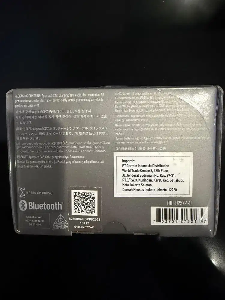 Garmin gps golf watch approach S42