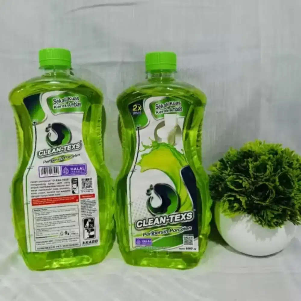 Cleantex 1 Dus Pembersih Kerak Keramik Porselen Sekali Kuas
