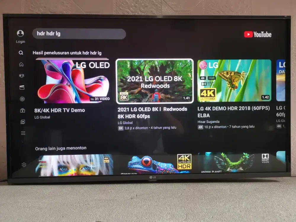 LG Smart TV 43 Inch FHD 1080P  Digital TV + Bracket Swift