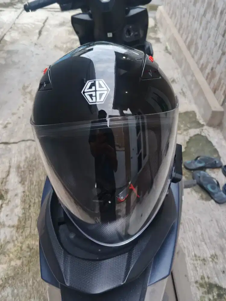 D jual Helm Merk Lugo Noir