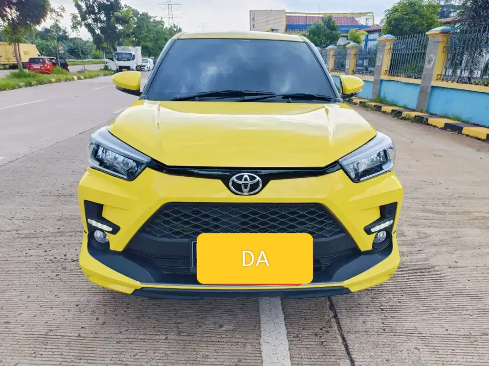 Plat DA Raize GR sport 2022 matik