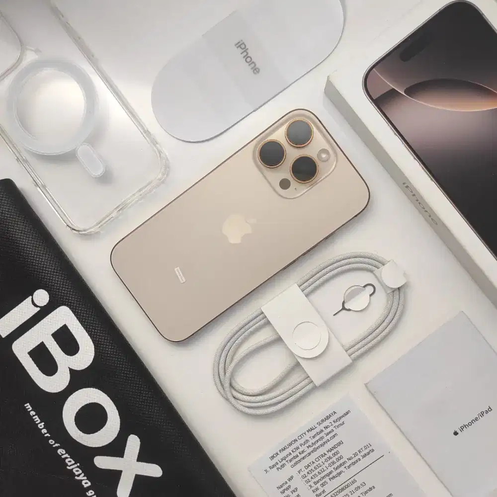 iPhone 16 Pro 128GB iBox Dessert Titanium