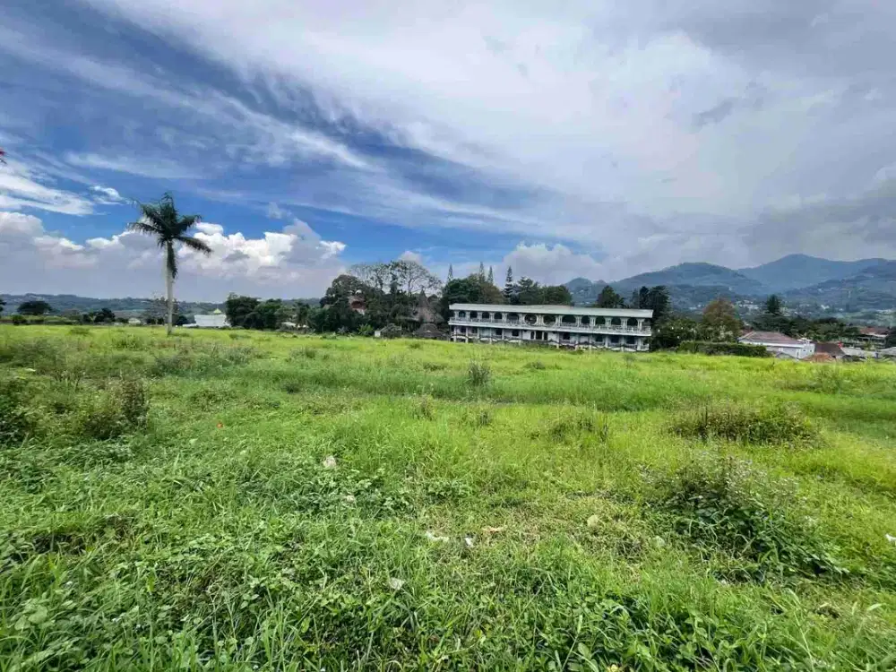 Tanah Cisarua Luas 514m² Dekat Jalan Raya Utama Puncak SHM