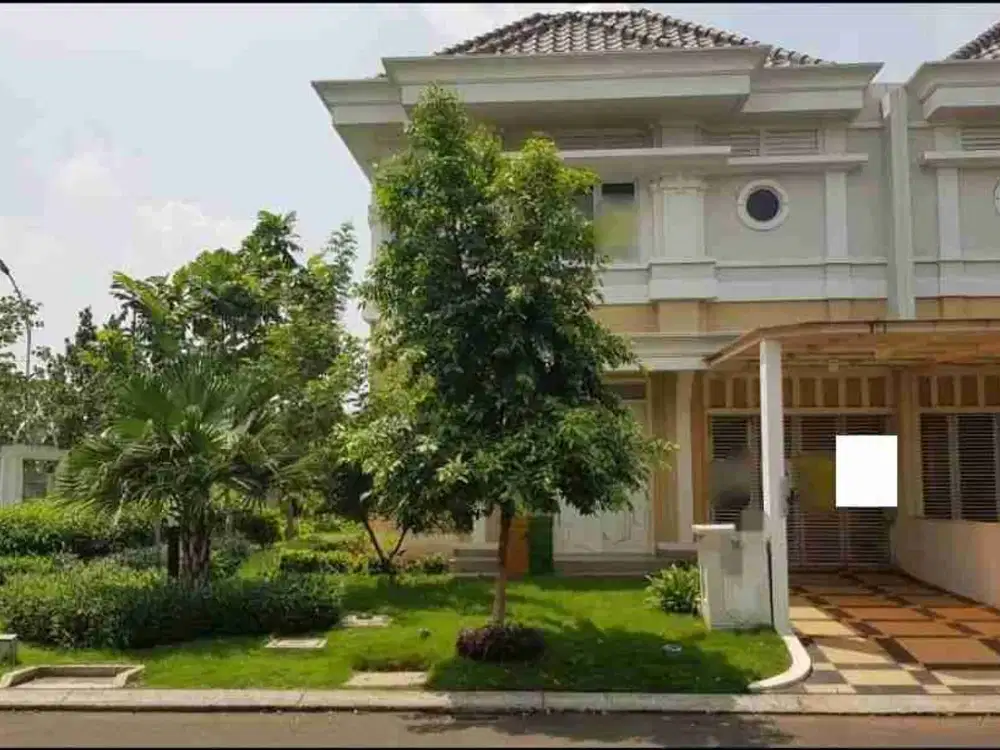 Rumah Hoek Taman Cantik Siap Huni di Cluster Vernonia Summarecon Bekasi
