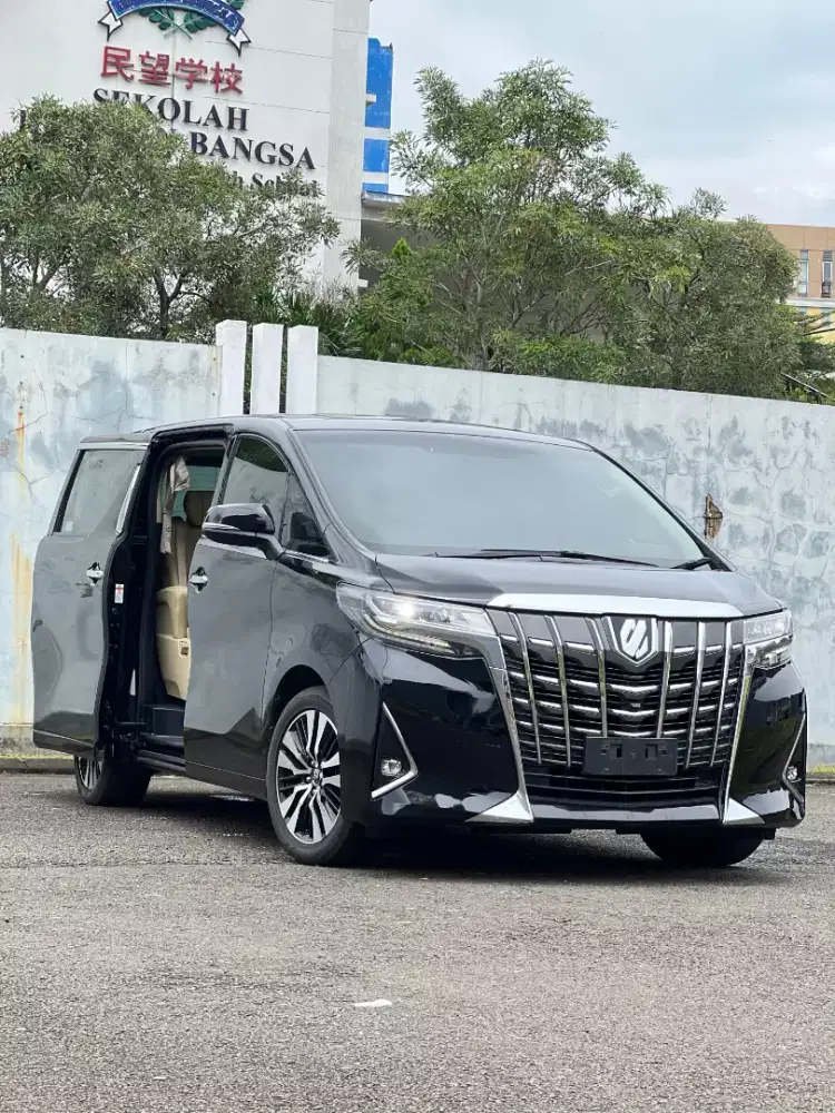 Toyota Alphard G ATPM 2019 Black Facelift! Like New Full Original!