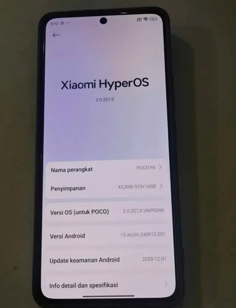 Xiaomi Poco f6 nominus