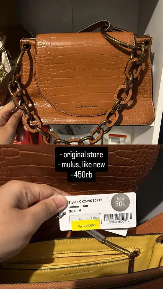 Charles&Keith, Tas Preloved