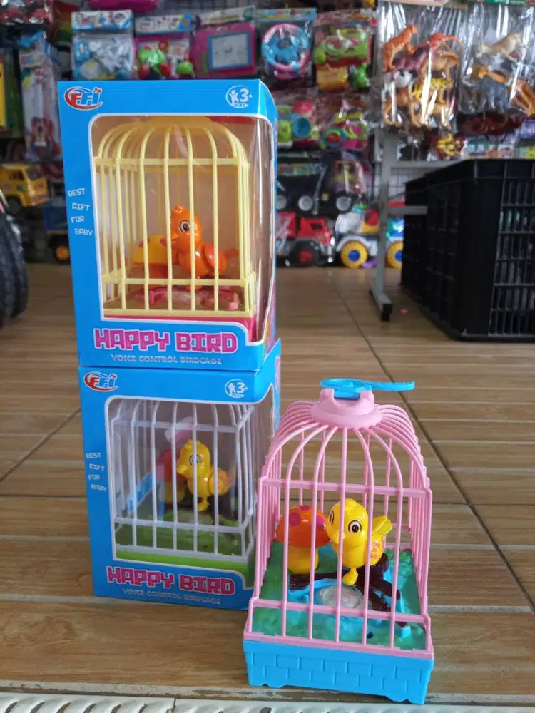 mainan anak sangkar burung bateraii