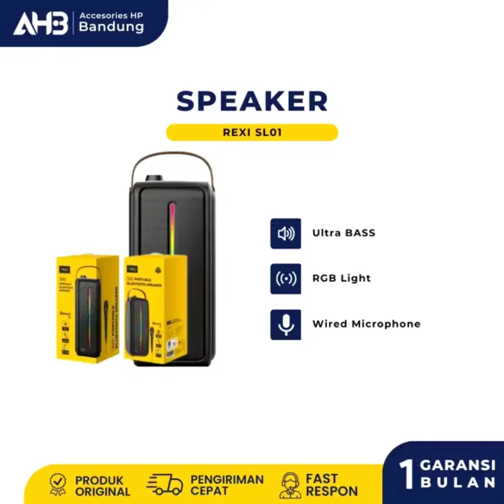 Speaker Bluetooth Portable Rexi SL01