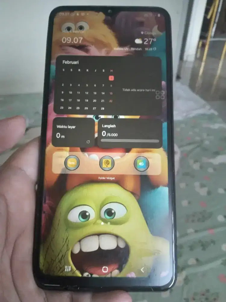 Hp samsung A12 bekas