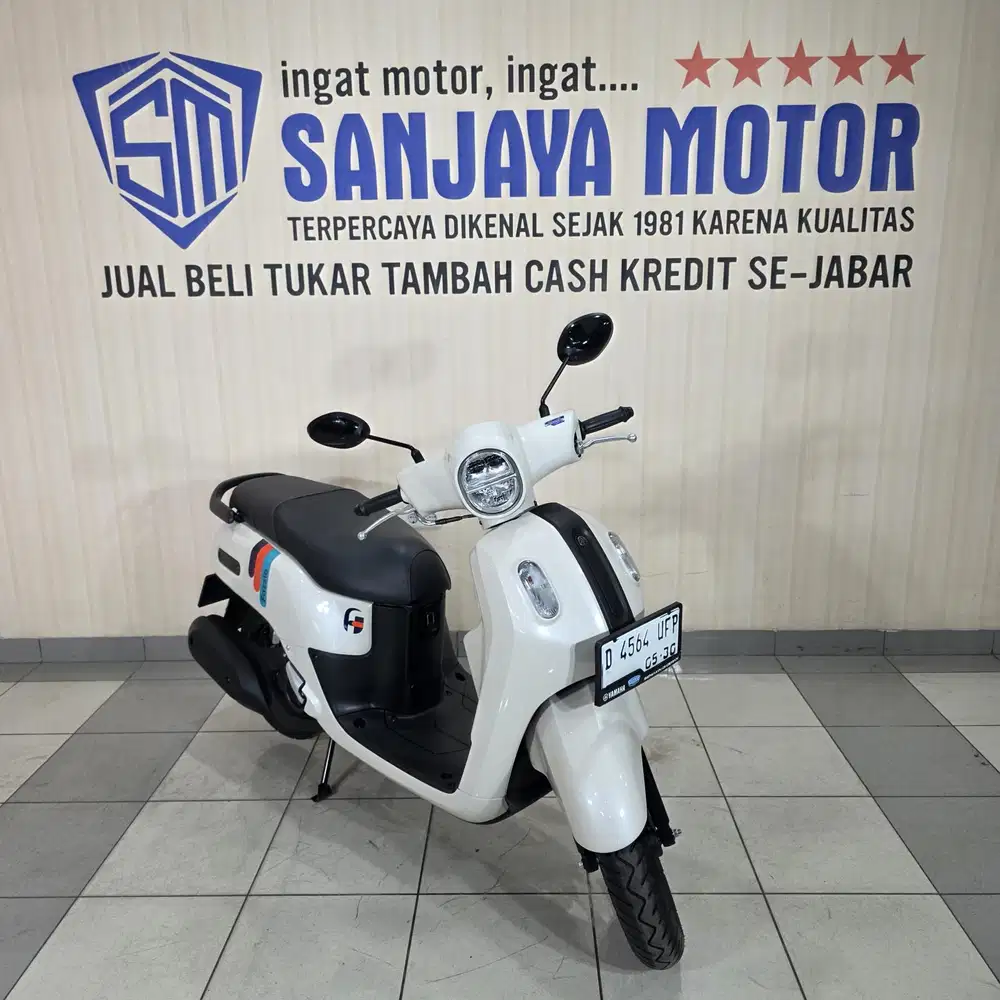 KM 500 perak Yamaha Fazzio Hybrid Neo 2025, Wildan Sanjaya Motor Bdg