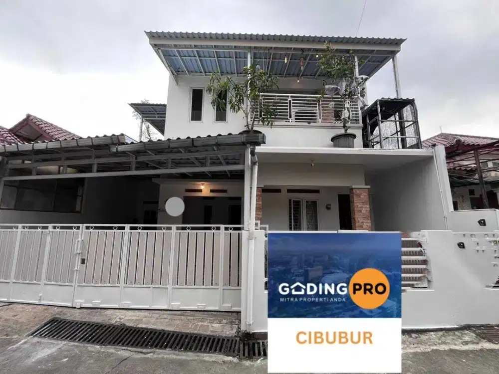 Rumah 2 Lantai Rapih Bebas Banjir Di Sukmajaya Depok