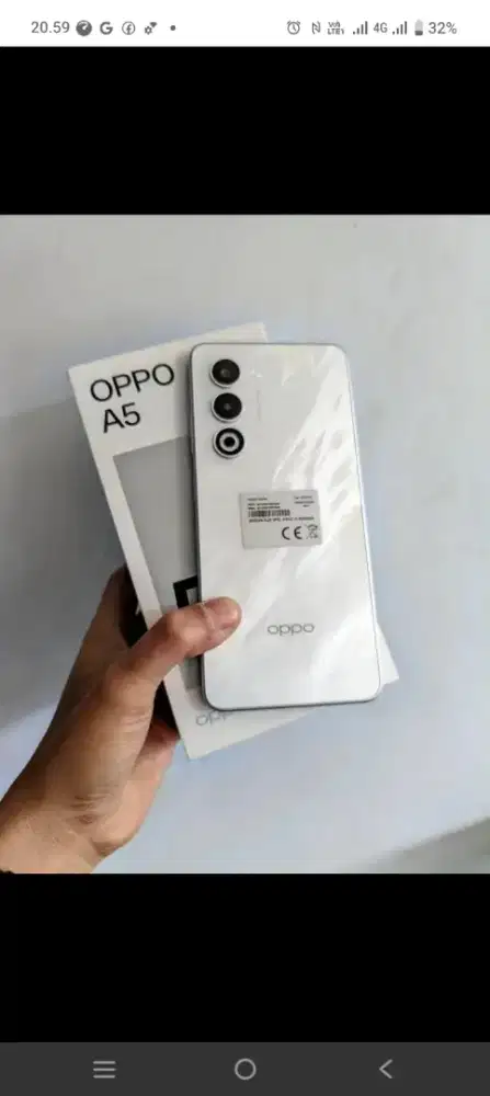 Oppo A5 2025 ram 8+8/128 fulset