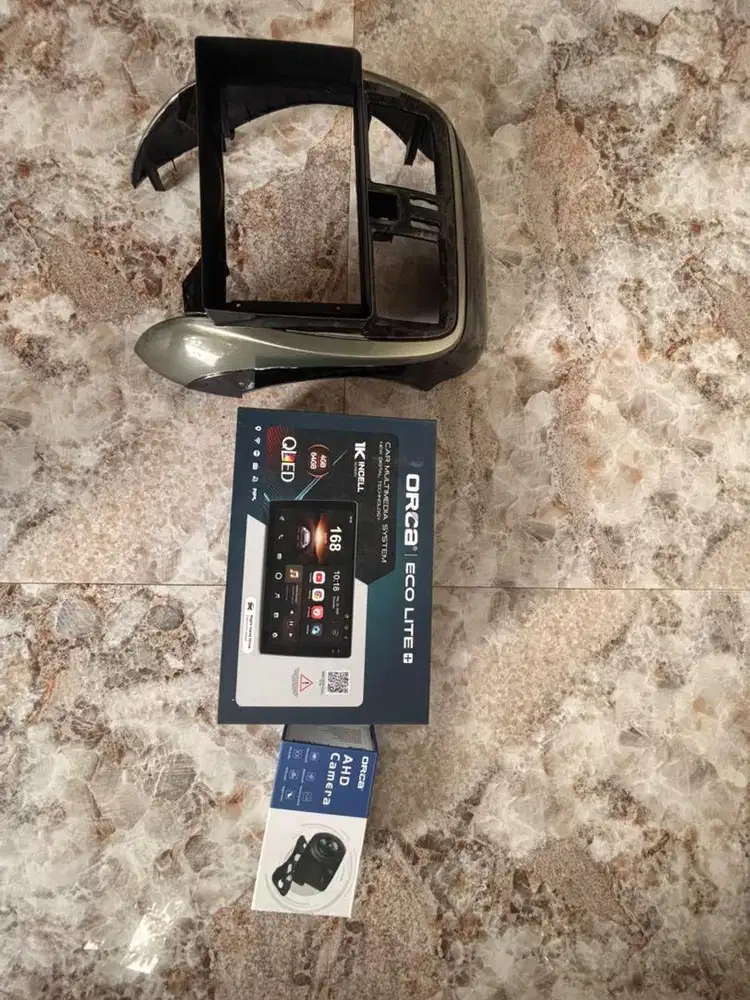 Jual HU android 9, frame HU March 2014, kamera mundur