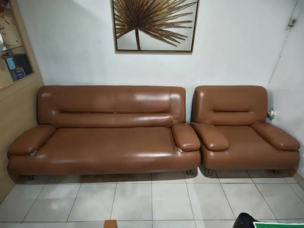 Sofa Bekas 3 seater & 1 Seater