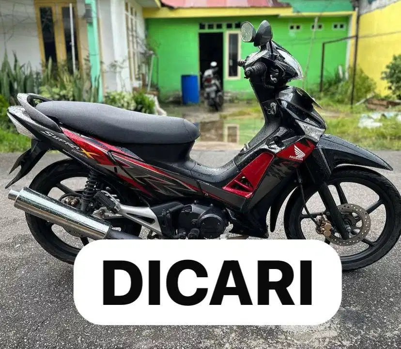 Di Cari Supra X 125 Double Disk DD Tahun 2008 Ke Atas Supra X 125 2010