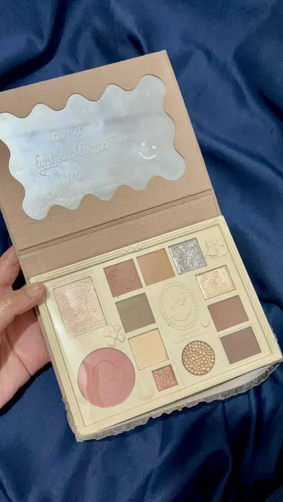 [NEW] COLORROSE Western antique makeup tray Contour Bronzer Eyeshadow