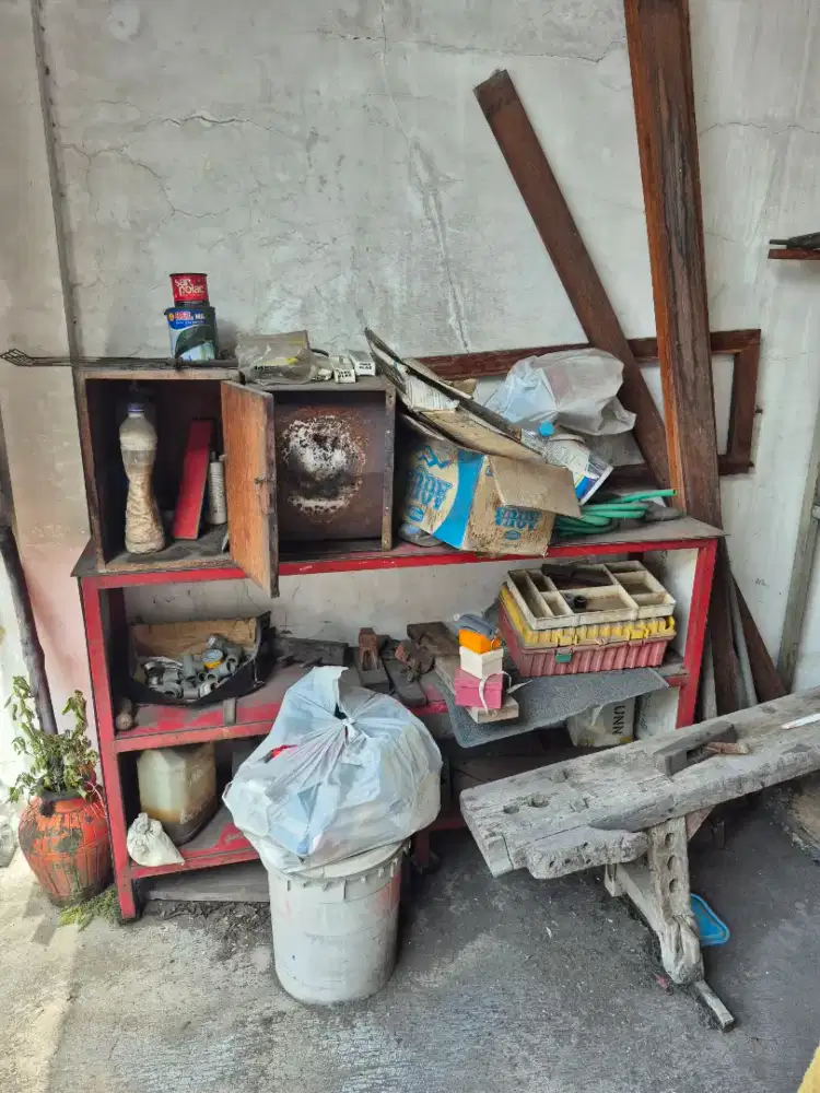 RAK BAHAN BANGUNAN BAHAN BESI OUTDOOR KOKOH KUAT JUAL MURAH