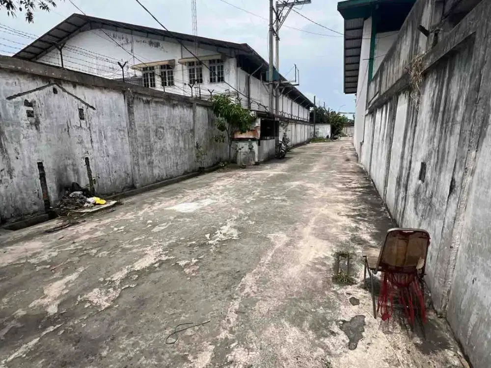 dijual Gudang dijalan besar sampali Deliserdang Percut Medan