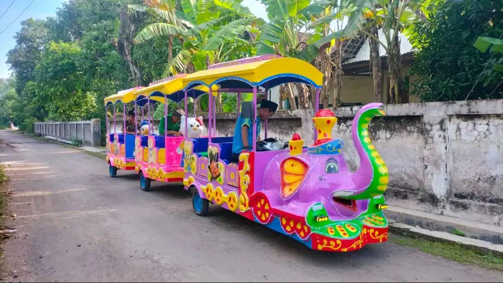 Kereta Motor thomas gajah Odong odong full aksesoris