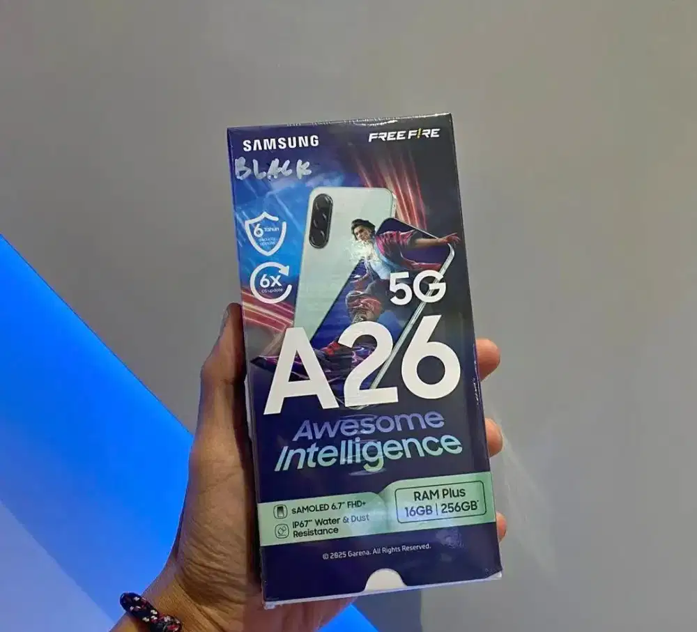 SAMSUNG A26 5G RAM 8 / 256 FREE TA25W+CASE GARANSI RESMI SEIN 1TH