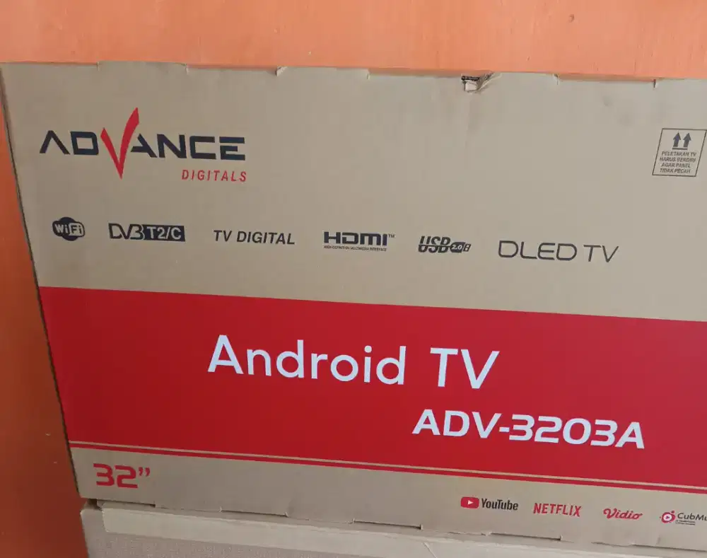 Led android TV advance 32 Inc terbaru