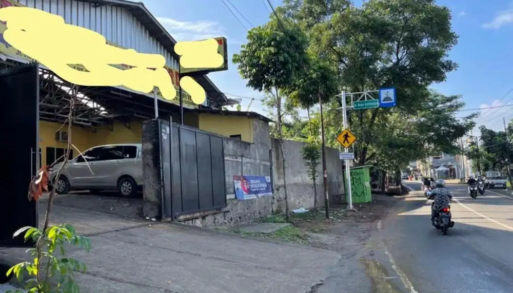 DIJUAL GUDANG PINGGIR JALAN RAYA DEPOK