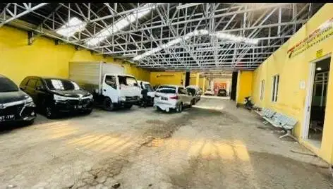 DIJUAL CEPAT GUDANG PINGGIR JALAN RAYA DEPOK