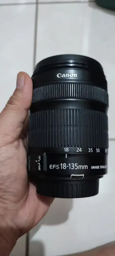 lensa canon 18-135 stm IS mulus murah No jamur