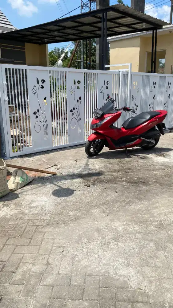 kusen pintu aluminium dan besi