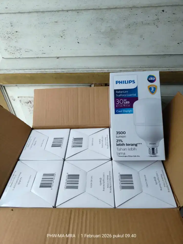1 Dus Lampu LED Philips 30W  ( COD Kulonprogo )