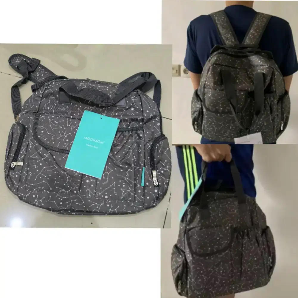 Tas 2 way Diaperbag Mooimom NEW