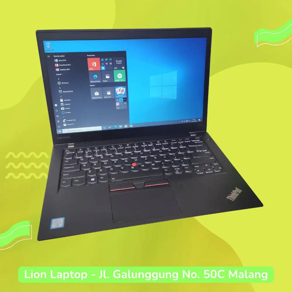 RAM 8GB SSD 256GB Core i7 SLIM Lenovo Thinkpad T470s [01|02]