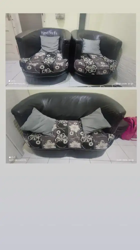 Dijual sofa 1 paket