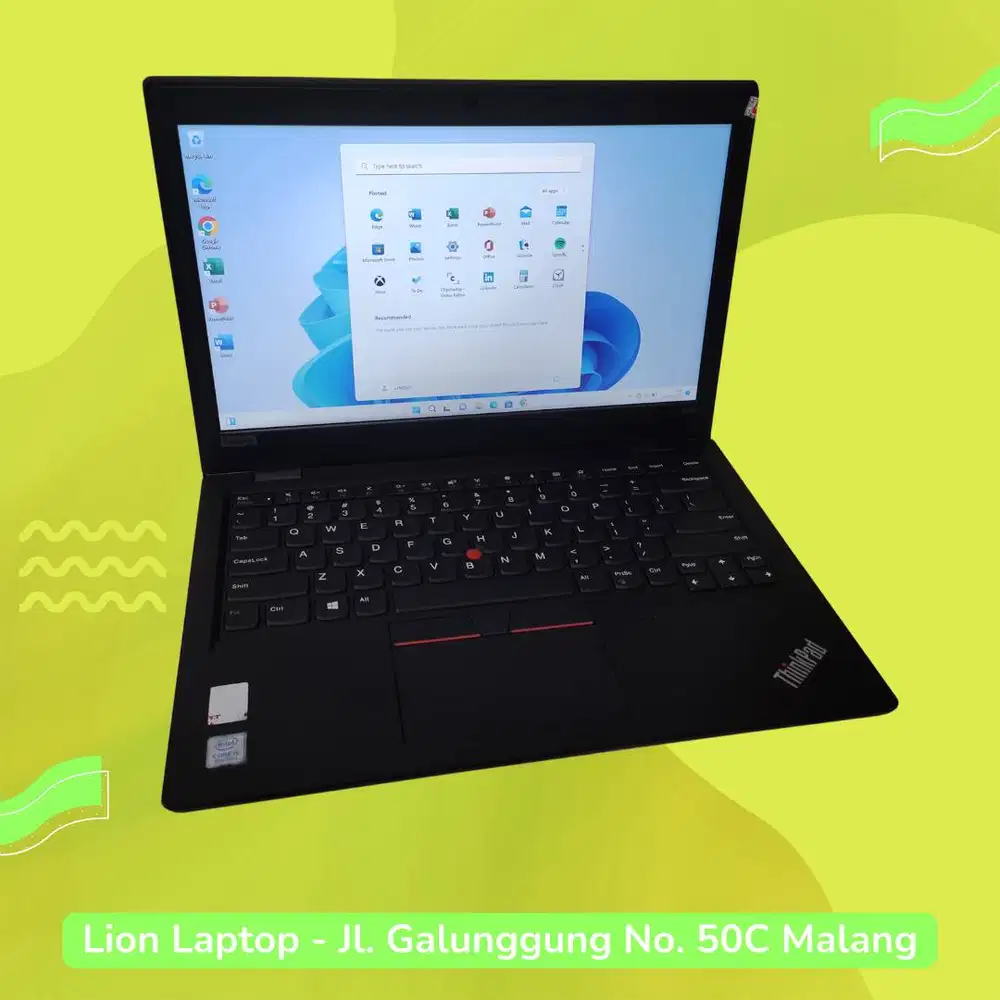 Core i5 Gen 8 RAM 8GB SSD 256GB Lenovo Thinkpad L390 [01|02]