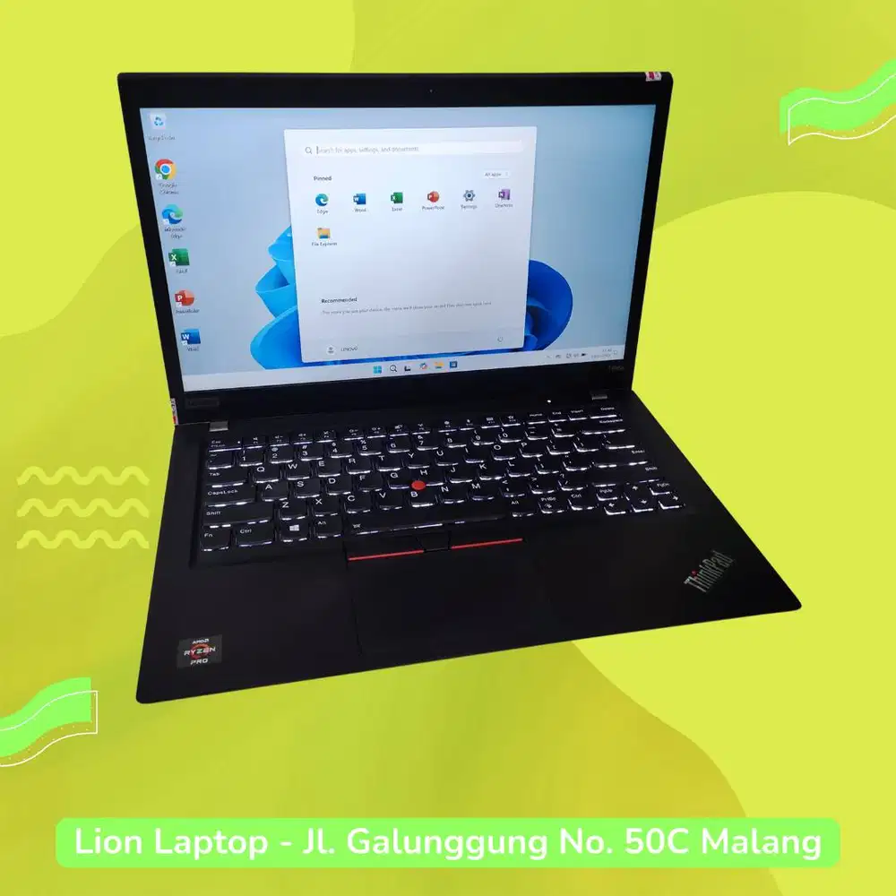 AMD Ryzen 5 PRO 3.7Ghz 8/256 VGA 2GB Lenovo Thinkpad T495s [01|02]